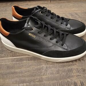 New Ecco Street Lite Women's Black Sneaker sz 42/US 11-11.5